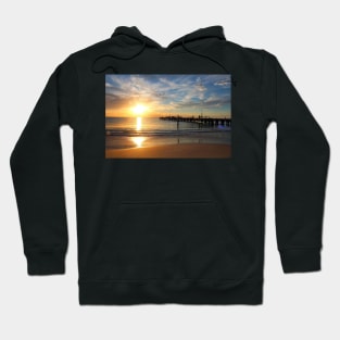 Winter At Woodman Point Hoodie